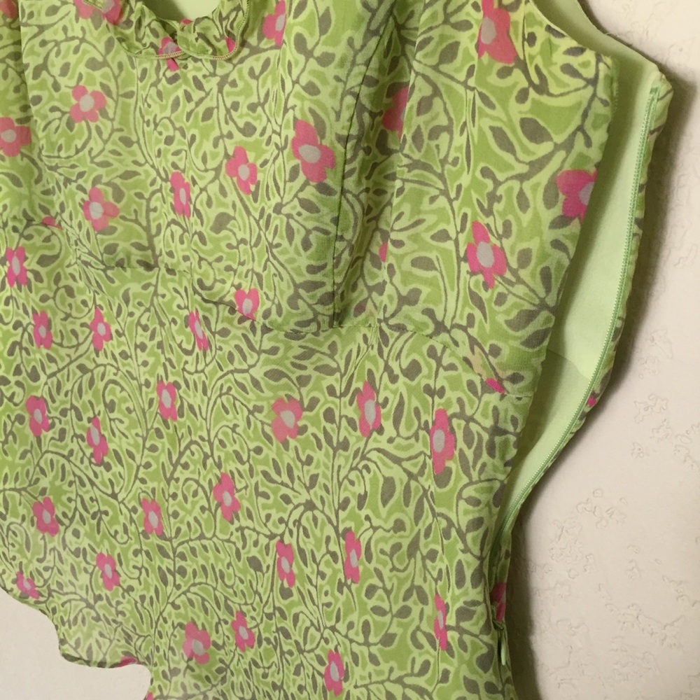 Sigrid Olsen Sleeveless Top Size 12 - image 5